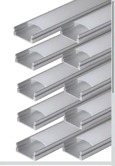 10-Pack 6.6ft/ 2Meter U Shape LED Aluminum Channel System with M, View more