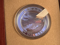 Canada 2003 $20 Natural Wonders - Niagara Falls 1 oz Pure Silver