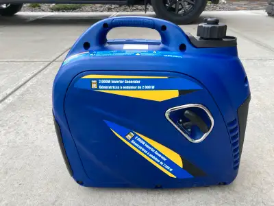 2000 W inverter generator , 1600 W continuous. Excellent running condition used extremely little. Ca...