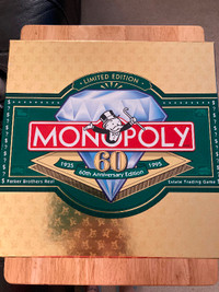 Monopoly 60th Anniversary Limited Edition