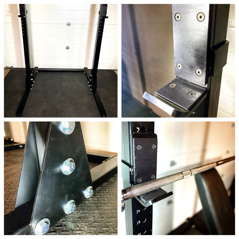 Shorty Squat Rack with 3x3 Posts and 1 Inch Hardware Exercise Equipment Edmonton Kijiji