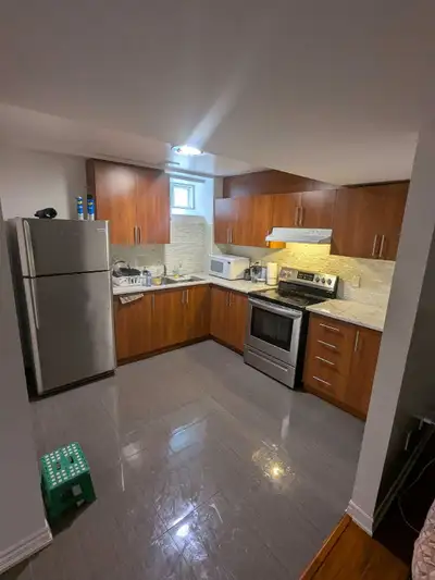 1 room available in 2 bedroom basement apartment near McBain Community Center bus stop is right fron...