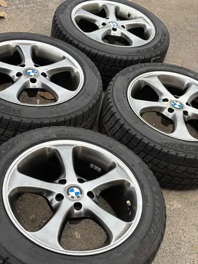 18"BMW X3/X4/7 series/Equinox/Terrain(5x120)+245/50/R18 snows- Set of four 18 inch Euro Klasse EK-2...