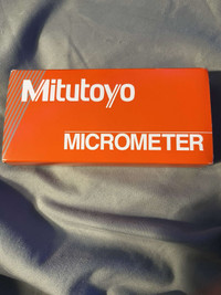 Mitutoyo MICROMETER 