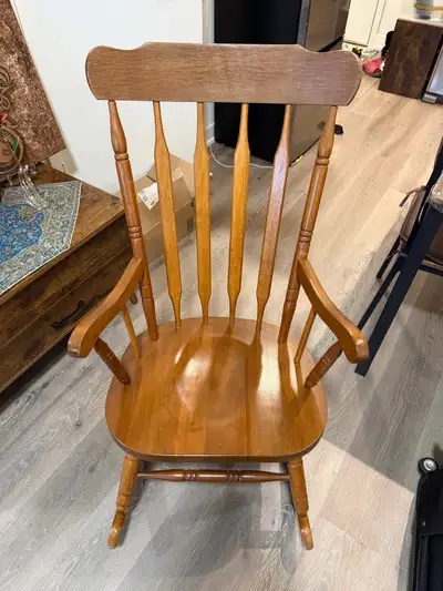 Rocking chair wooden, View more