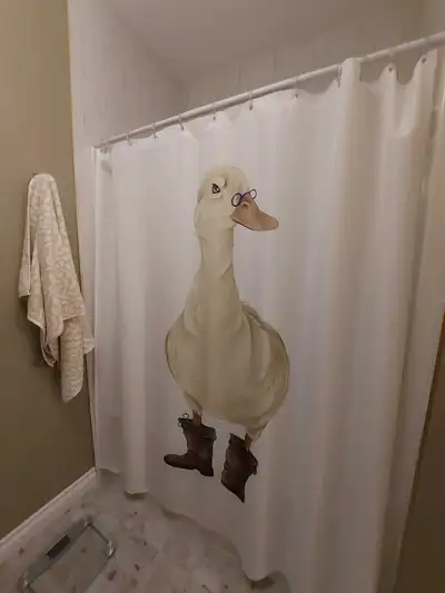 brand new duck shower curtain , View more