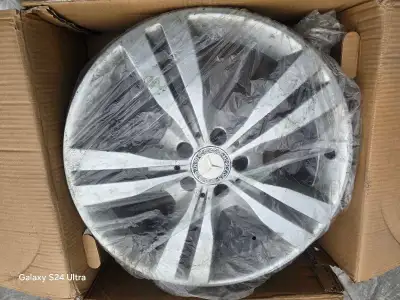 Selling a set of used Mercedes rims with Nexen tires, size 245/55R19. These tires have seen some act...