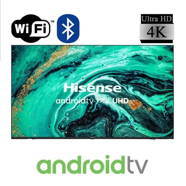 58" HISENSE 4K ULTRA UHD ANDROID SMART LED TV *(FREE DELIVERY!)*