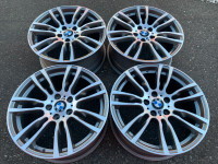 Set of Genuine OEM BMW 403 M sport 19 Inch F30 rims showrm cond