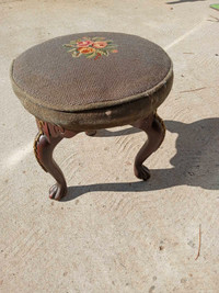 Piano & Foot stool-antique