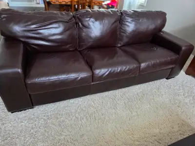 Leather Couch, View more