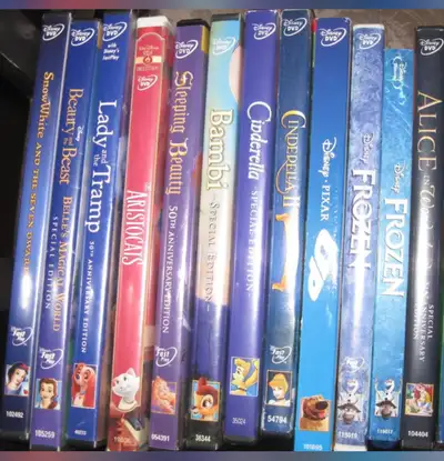 Disney Classic & Live Action DVD Movies~More then shown, View more