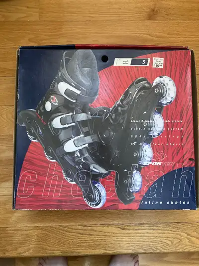 Size 5 Sportek Cheetah Inline Skates for Sale, View more
