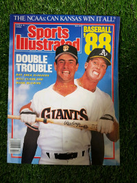 Sports Illustrated April 4 1988 Mark McGwire