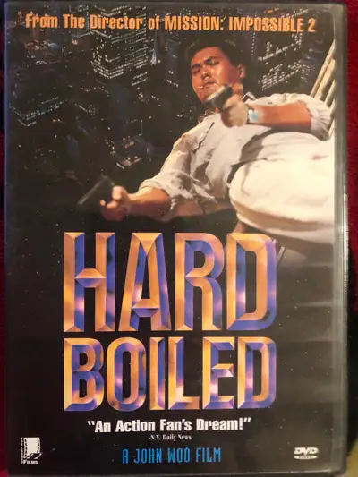 John Woo's HARD BOILED (1992) DVD Movie. LIKE NEW. Buyer would have to pay in Cash and pick up in NW...