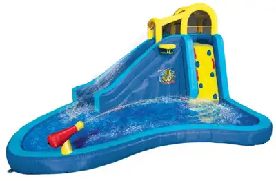 Banzai Big Blast Water Park / Slide / Bouncy Castle - LIKE NEW, View more