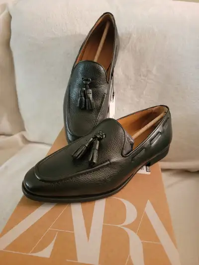 Zara Mens Leather shoes, View more