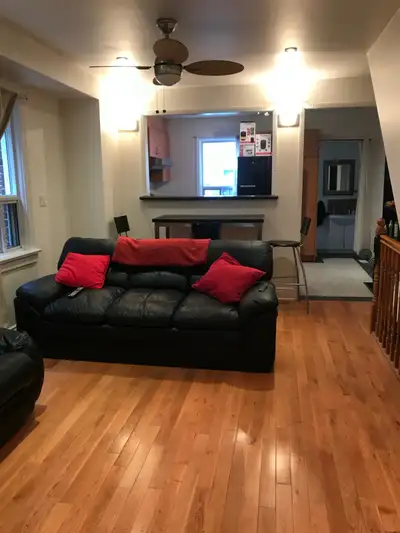 Nice Bright fully FURNISHED 1 Bedroom independent apartment for rent in a quiet renovated multi-unit...