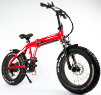 New! "The 'mini' Avalanche" Folding Electric Fat Bike - 500watt