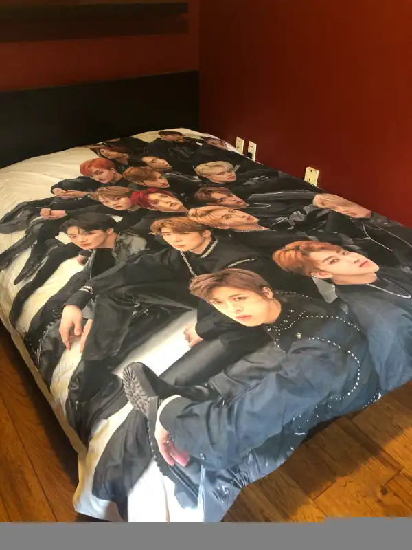 NTC K-Pop  Queen Duvet Cover in Bedding in Oshawa / Durham Region - Image 3