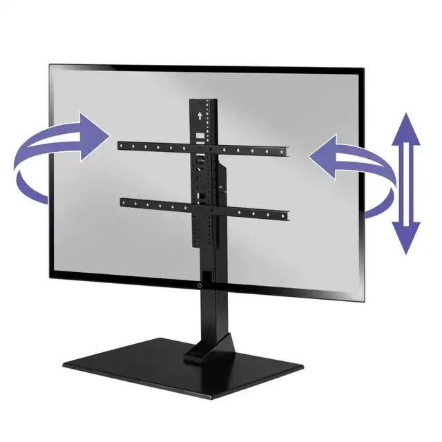 Sanus VSTV2 Universal TV/Monitor Stand, 40" - 86", Black in Video & TV Accessories in City of Toronto - Image 2