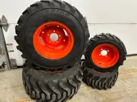 Set de pneus R4 pour kubota bX