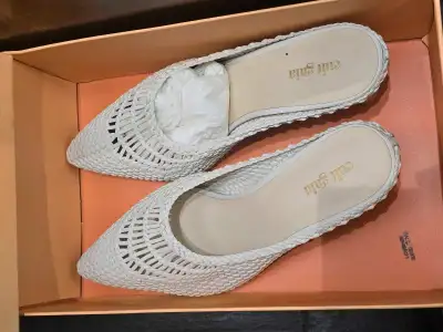 Cult Gaia Woven Heels, View more