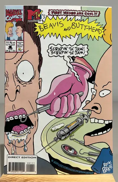Beavis and Butthead #1 (Marvel 1994) MTV 1st comic app ERROR, View more