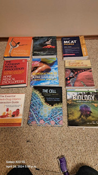 Science textbooks - $10 each firm