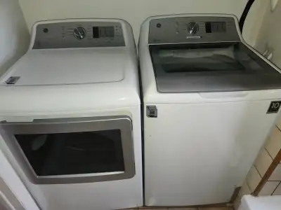 GE Washer and Dryer Set, View more