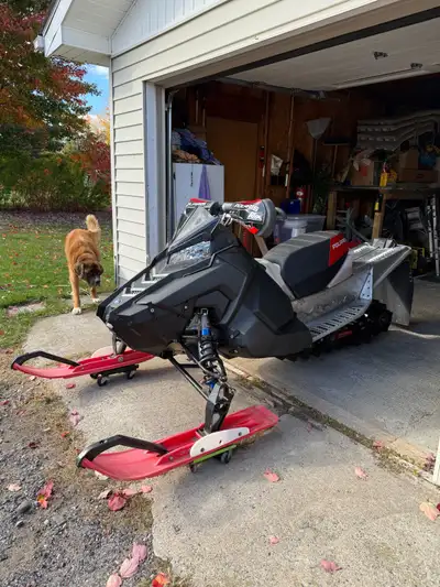Selling my 2020 Polaris IQR 600 R race sled upgraded to biggier trail tank runs beautifully needs no...