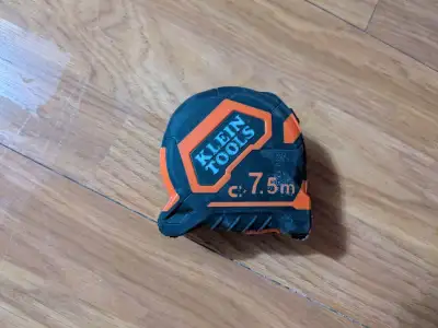 Klein Tools Tape Measure, 7.5-Meter Magnetic Double-Hook, View more