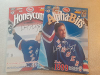 BOITE DE CEREALES DE COLLECTION VINTAGES DE WAYNE GRETZKY