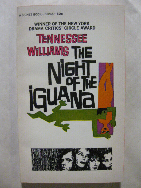 Night of the Iguana by Tennessee Williams. Vintage in Fiction in City of Toronto