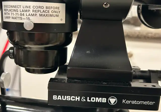 Bausch & Lomb Keratometer 120V, 0.13A, 50-60HZ, 15W.63351296904451123
