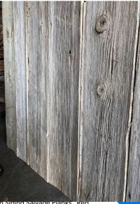 Grey barn board $3.50 per foot