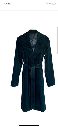 Theory cinched  thrench  coat
