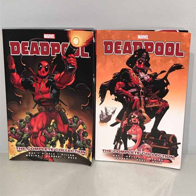 DEADPOOL Complete Collection Marvel Comics Vol 1 & 2 TPB dans Bandes dessinées  à Ottawa