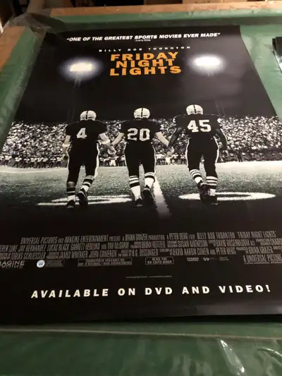 L@@K ! VINTAGE FOOTBALL  Movie posters  !!, View more