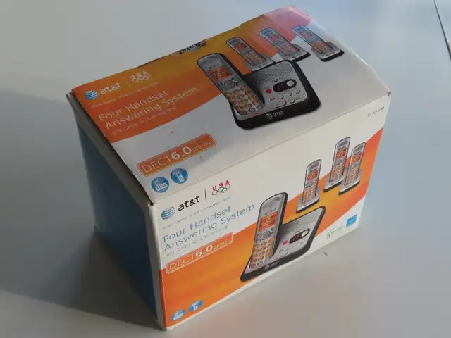 AT&T 4 Handset DECT 6.0 Cordless Answering System with Caller ID in Home Phones & Answering Machines in City of Toronto - Image 10