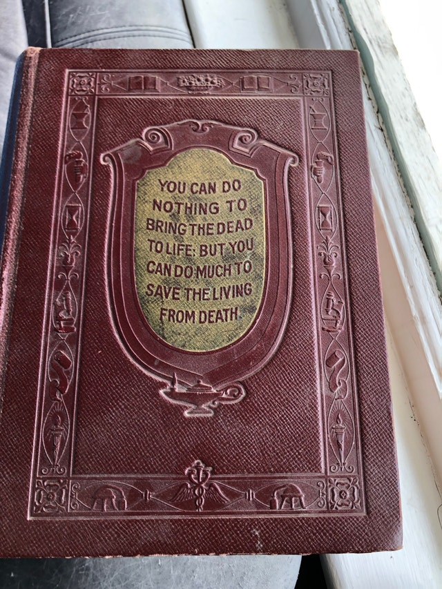 Library of Health edited by B. Frank Scholl, Ph. G, M.D. Textbooks