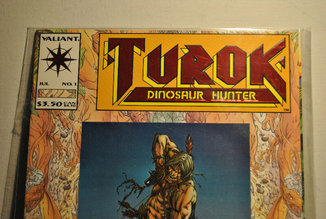 Valiant Comics Turok Dinosaur Hunter No. 1 July, 1992 in Comics & Graphic Novels in Vancouver - Image 2