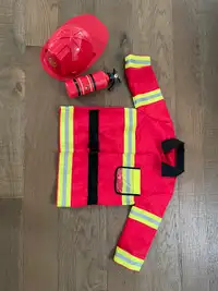 Firefighter costume, size 3-6