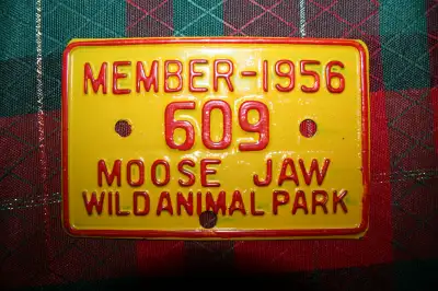 Moose Jaw Wild Animal Park 1956 Member Pass ( 1956 ), View more