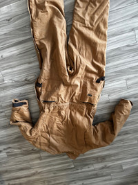 Insulated work coveralls 
