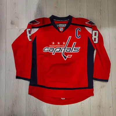Washington Capital Ovechkin Reebok Jersey Red 48, View more