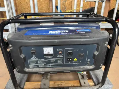 Mastercraft generator runs as it should Call 431-458-6553