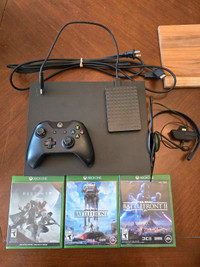 Xbox One X with External HDD