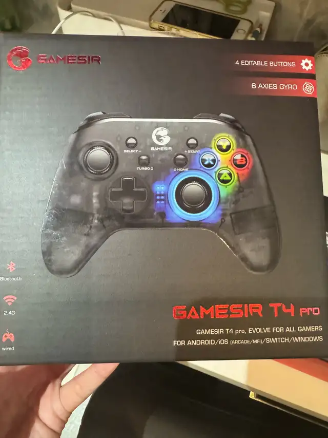 2 GameSir T4 Pro wireless controllers brand new 62863739184258121
