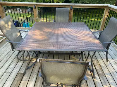 Patio table kijiji shop